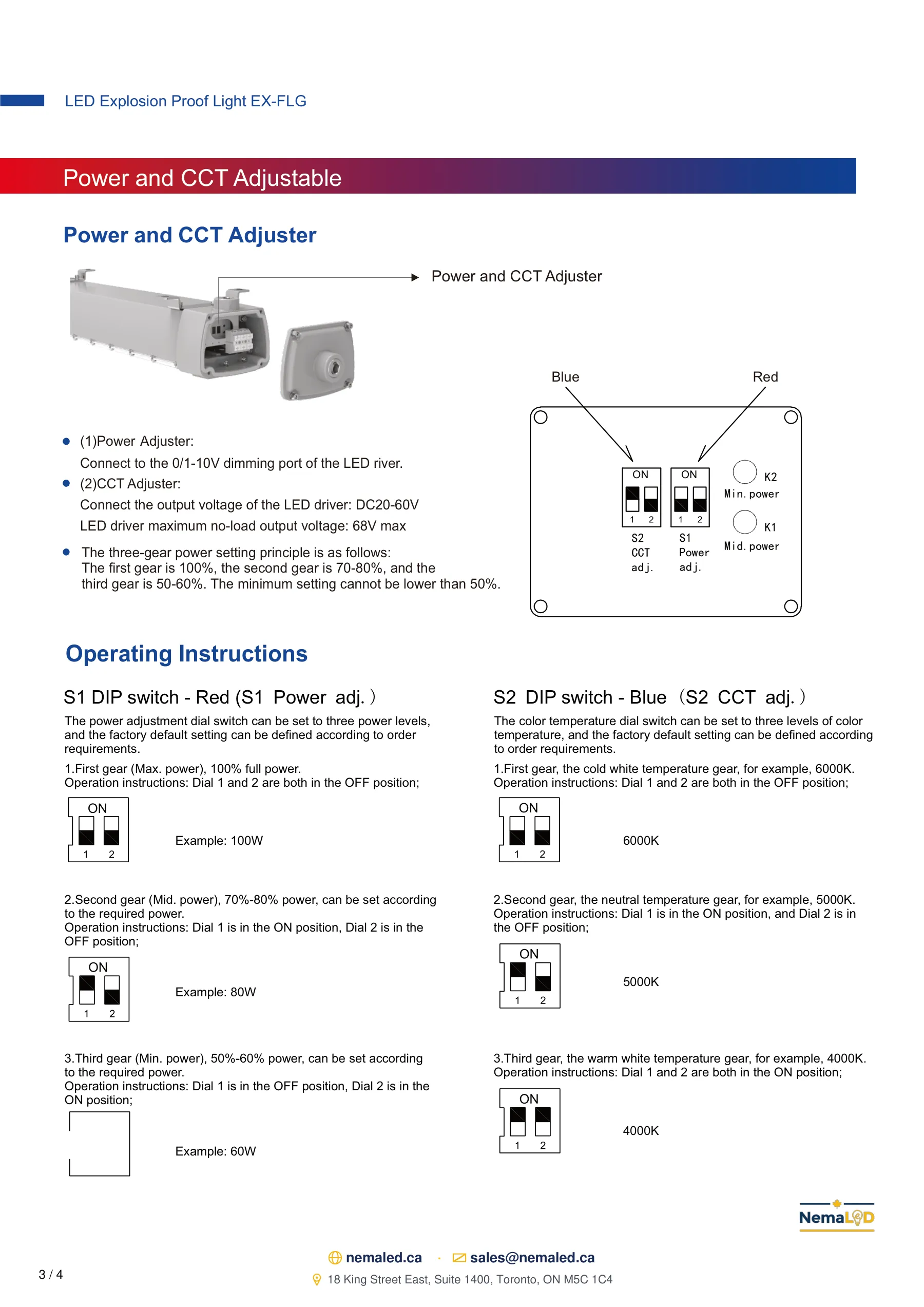 Luminaire linéaire robuste — page 4 of 5