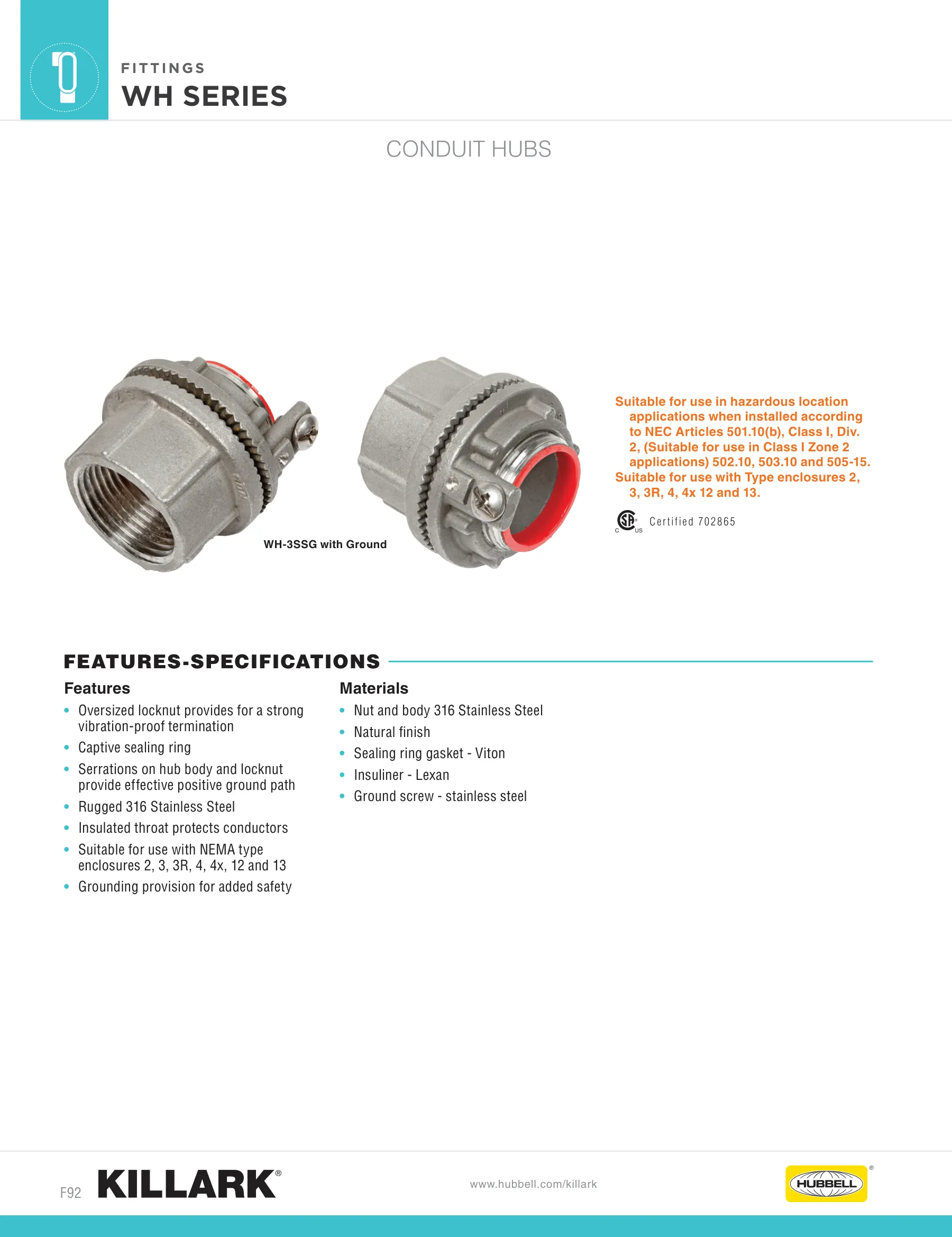 Raccords de boîte (hub) — page 3 of 4